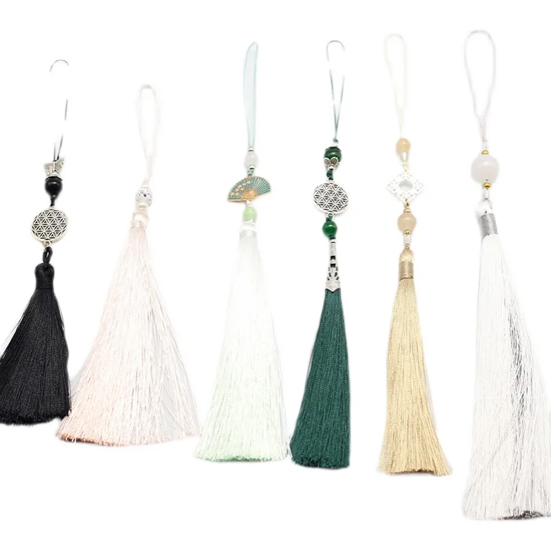 Hanging Rope Silk Tassel Fringe 20-28cm Chinese style Hooks Pendant Jewelry Making Finding Supplies Accessories tassel fringe,tassel decoration,tassel accessories,tassel trim