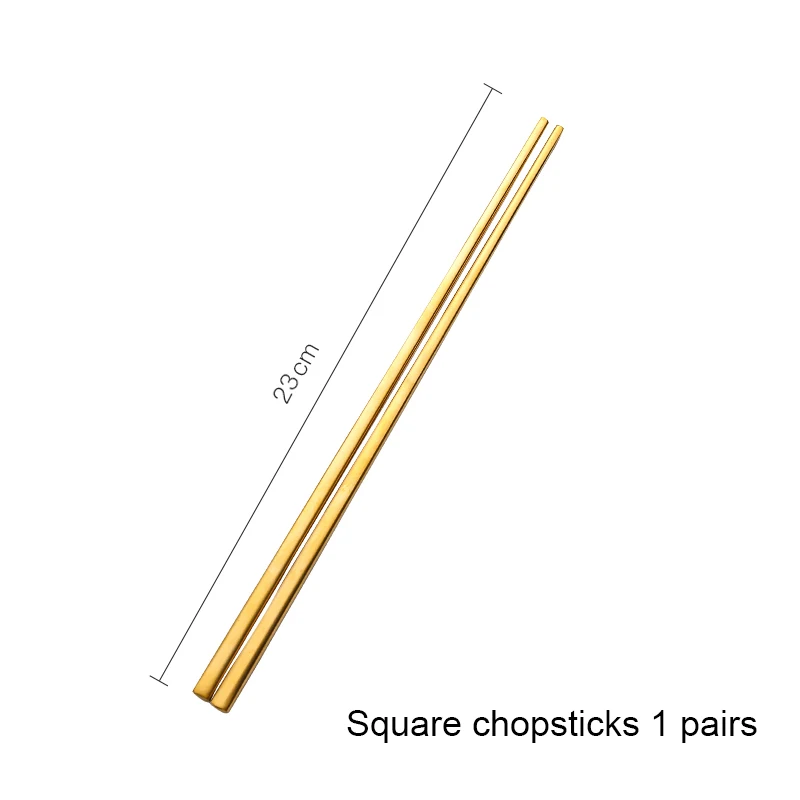 Square chopsticks