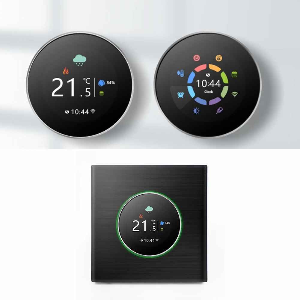 

Thermostat Tuya Smart WiFi Electric Floor Heating Thermostat With Touch Knob With Remotely Control Home Accessories