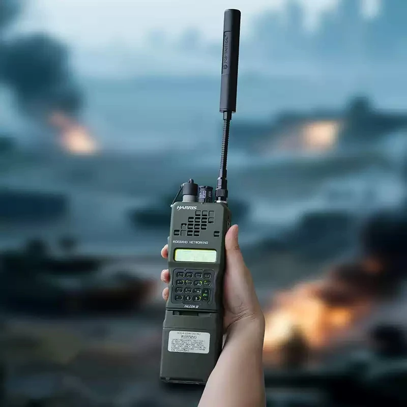 400-520MHz 야외용 UHF 무전기 구즈넥 안테나 MPU5/PRC152/PRC148 무전기 스테이션에 적합