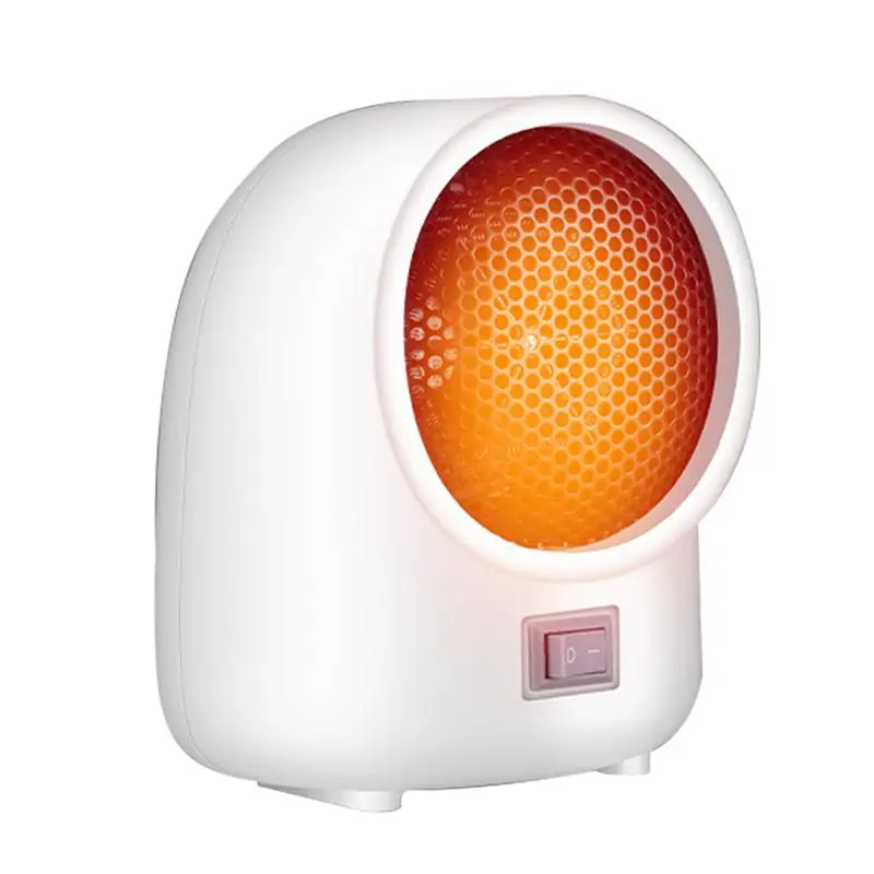 Small Space Heater Fast Heating Desk Space Heater Portable Even Heating Cold Weather Warming Machine with Adjustable Temperature
