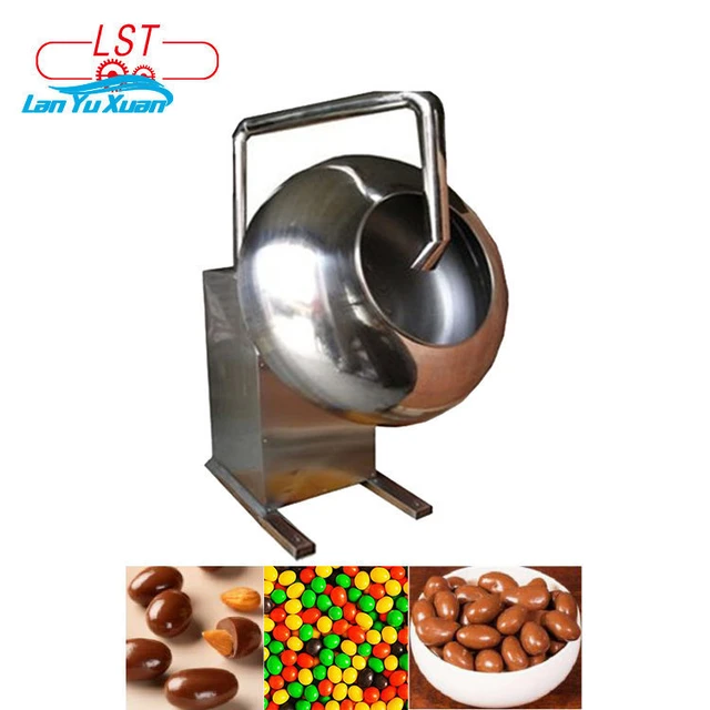 Multi-function Chocolate Almonds Nuts Coating Machine Peanut Sugar Candy  Coating Machine - AliExpress