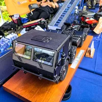 RC 1/18 CAPO TATRA CUB3 Alloy Off-Road Vehicle Eight-wheel Drive Tracked Military Style 12th Anniversary Edition Adult Toy 8*8 2