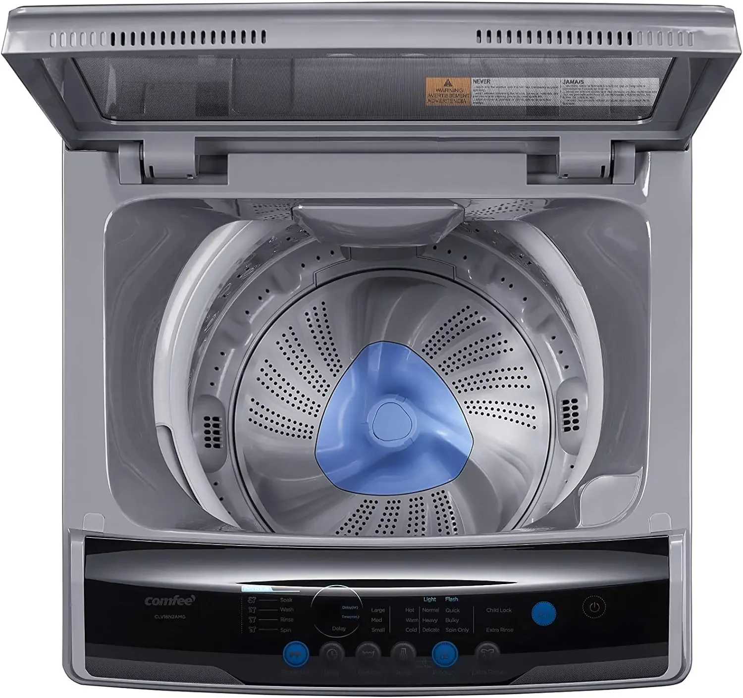 Portable Washing Machine,  Capacity Fully Automatic Compact Washer with Wheels, 6 Wash Programs Laundry 6