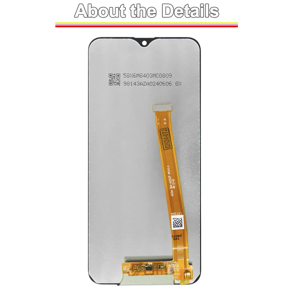 LCD Display Touch Screen Digitizer Assembly with Frame
