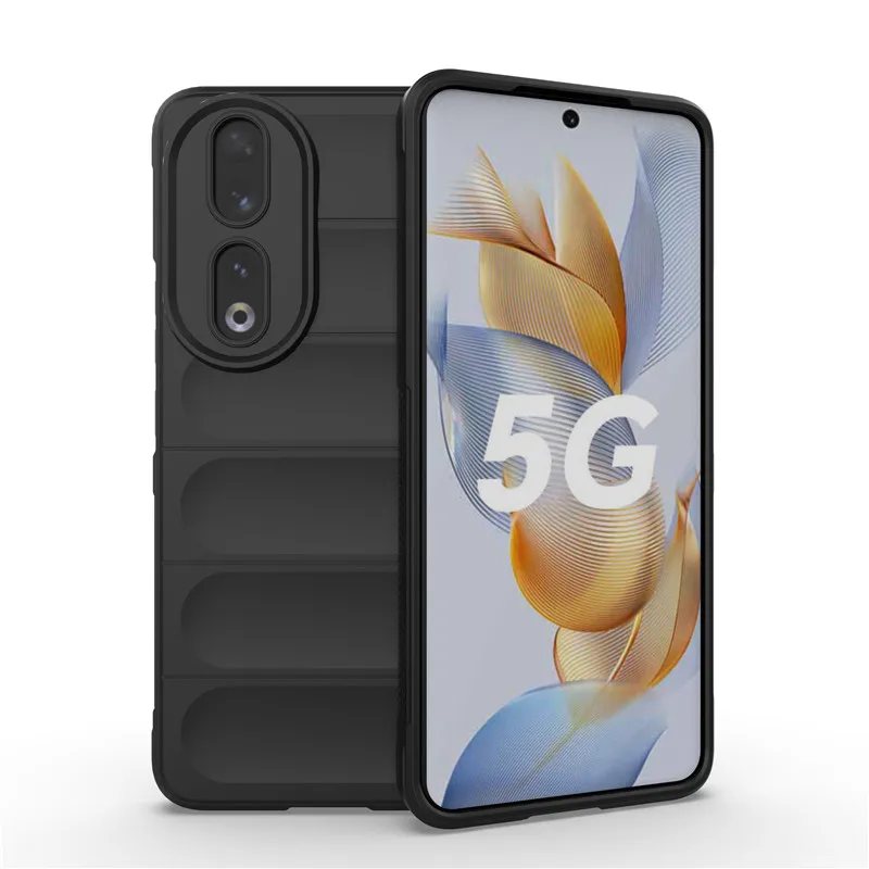 

For Honor 90 Cover Honor 90 Case 6.7 inch Rubber Shockproof Soft Silicone Protective Bumper For Honor 90 80 70 50 Pro 50 Lite