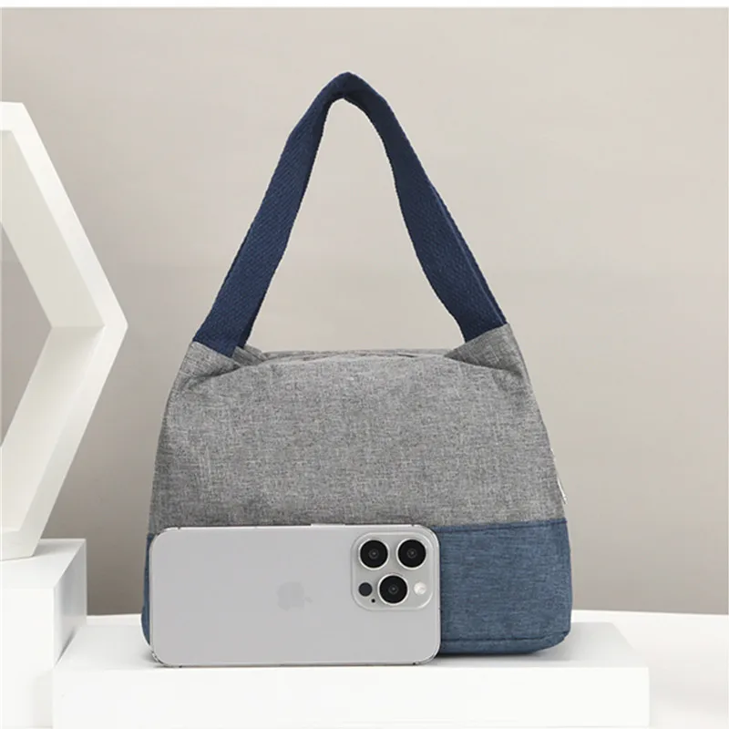 Camping Picnic Bag Lunch Bag Portable Large Capacity Travel Tote Carry Bento Box Food Drink Storage Women's Casual Handbag