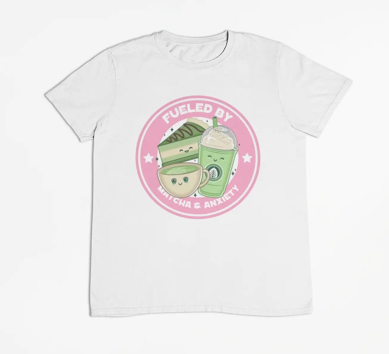 Maglietta Matcha/Pumpkin Spice Latte Coffee Addict Unisex Soft Premium Cotton