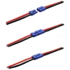 10cm RC vehicle and ship model battery ESC connection cable XT30 XT60 XT90 T EC2 EC3 EC5 EC8 male/female plug 4