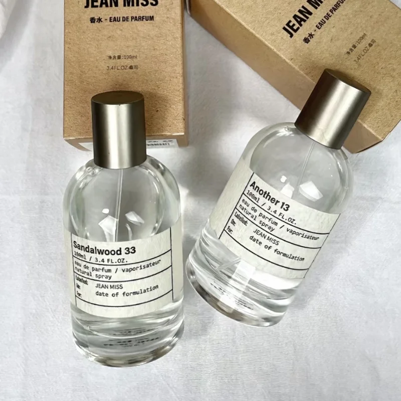 Sandalwood Fresh Fragrance Eau De Toilette Classic Fruity Notes Women Man Parfum Bergamot Body Spray 100ml Unisex Perfume 