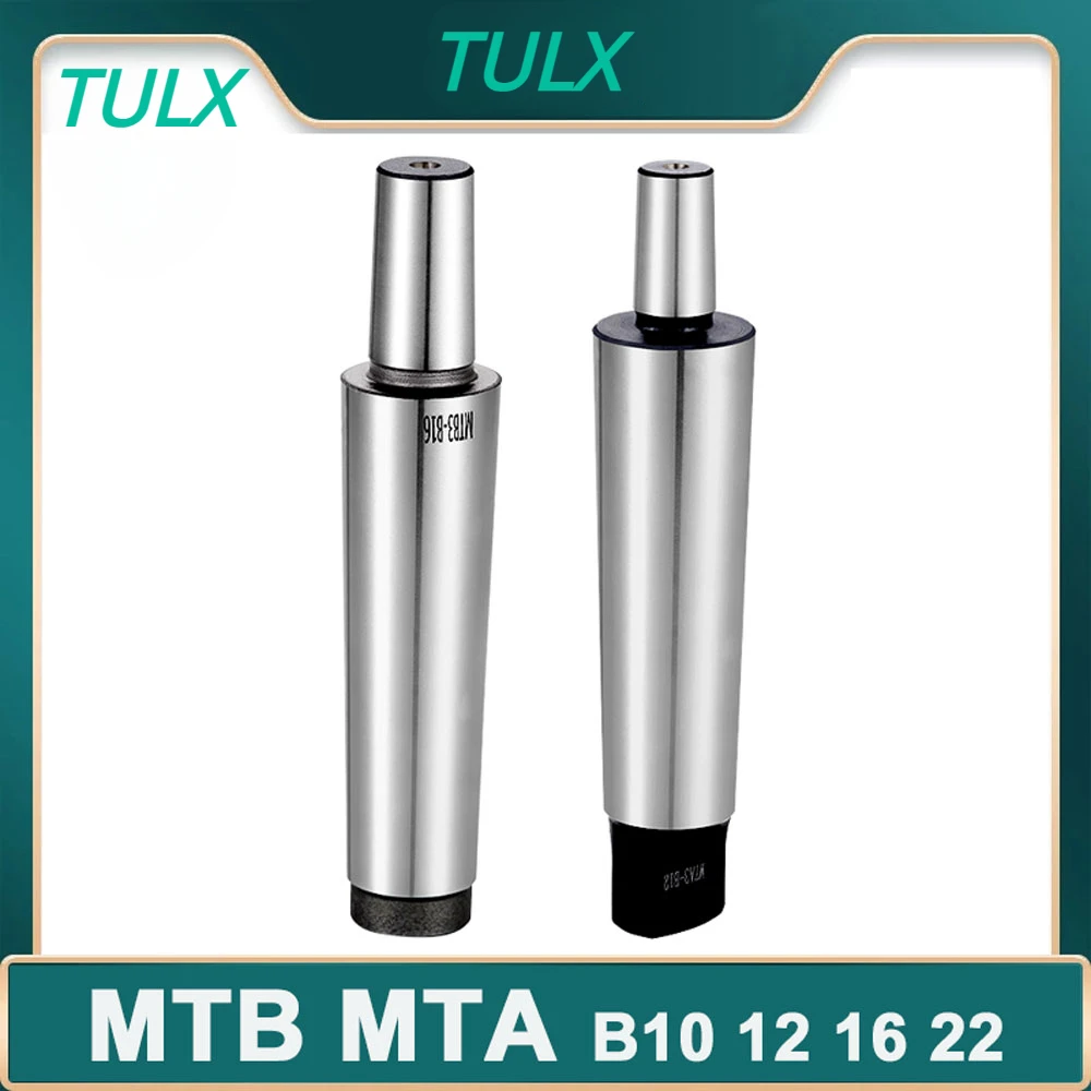 

TULX 1pc MT1 MT2 MT3 MT4 MT5 Morse Taper Shank Drill Chuck Connecting Rod B10 B12 B16 B18 B22 Lathe CNC Milling Machine MTA MTB