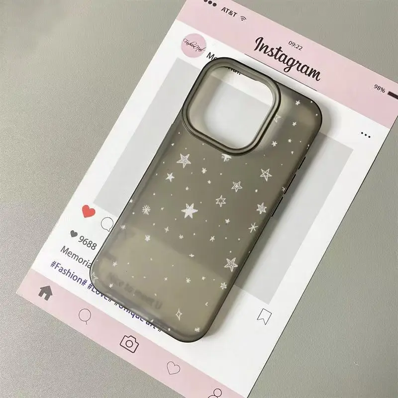 Star Ins Matte Half-Transparent Anti-Drop Protective Case