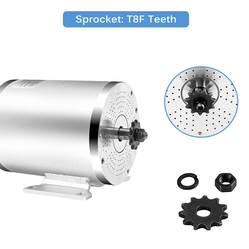 고카트 모터 72V 3000W 전기 자전거 고속 브러시리스 모터, 전기 오토바이 48V 2000W, 1000W 전기 더트 바이크용