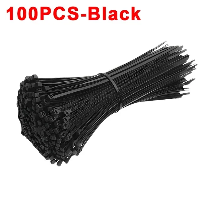 Black- 100PCS