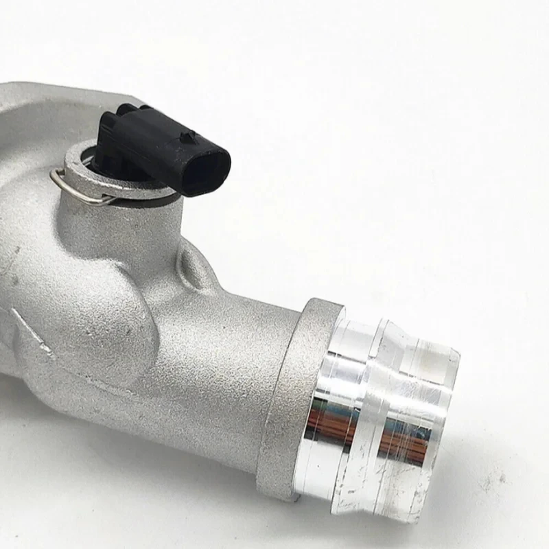 255002 E085 Aluminium Thermostat Gehäuse Montage 25500-2E085 Für Hyundai Elantra Kona Veloster Kia Soul Forte Forte5 2,0 L – Detail 6