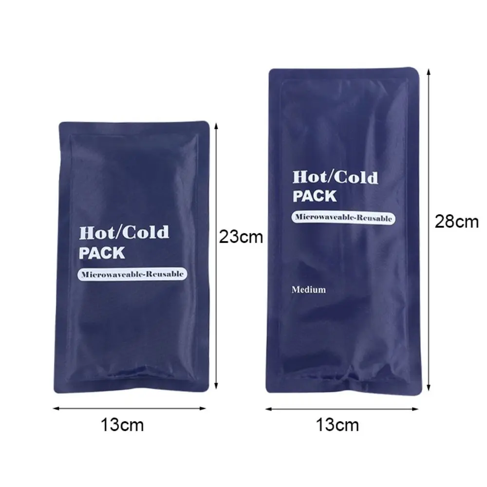 Hot/Cold Packs Reusable Ice Pack Pain Fever Relief Water Cool Heat Convenient Bag Insulated Soothing Heat Pads for Injuries Care 2