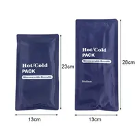 Hot/Cold Packs Reusable Ice Pack Pain Fever Relief Water Cool Heat Convenient Bag Insulated Soothing Heat Pads for Injuries Care 2