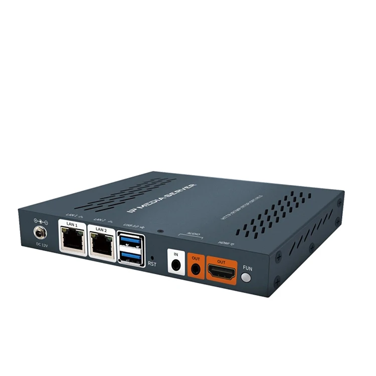

CreHiVi S200 Mini IP Protocol Changing Video Signal Forwarding Device 200Channels HD 1080P IPTV Streaming Media Server