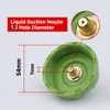 Special bottle cap for ROUE car wash snow foam gun, ergonomic groove design, suitable for high pressure washer karcher Parkside 4