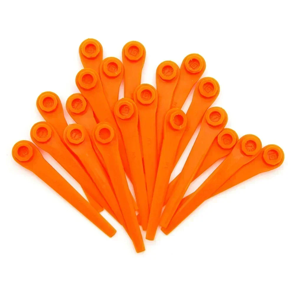 Plastic Grass Trimmer Blades Replacement 20Pcs For Gardena 9823 9825 9820 9821 strimmer trimmer parts grass trimmer accessory