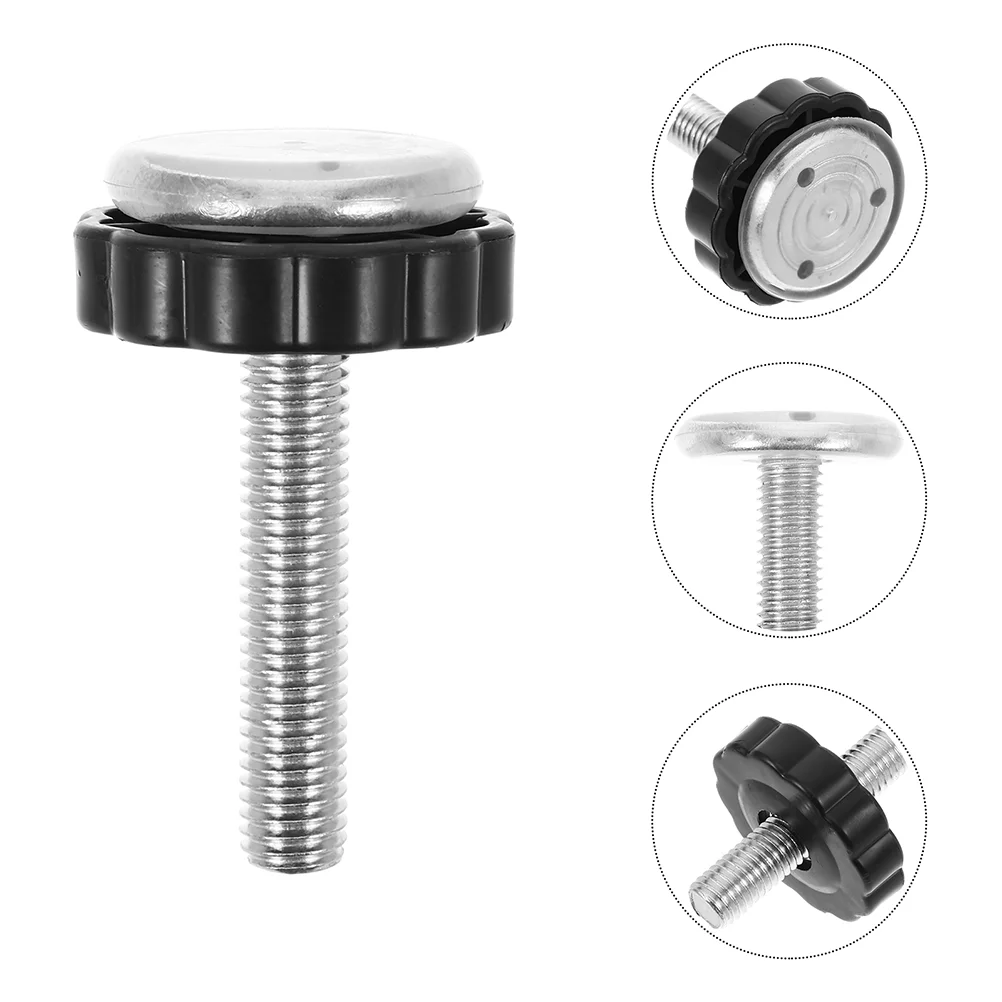 6 Pcs Baby Gate Safety Door Guardrail Spindle Rods No Punching Hardware Mount Black Parts Accessories Kit Child