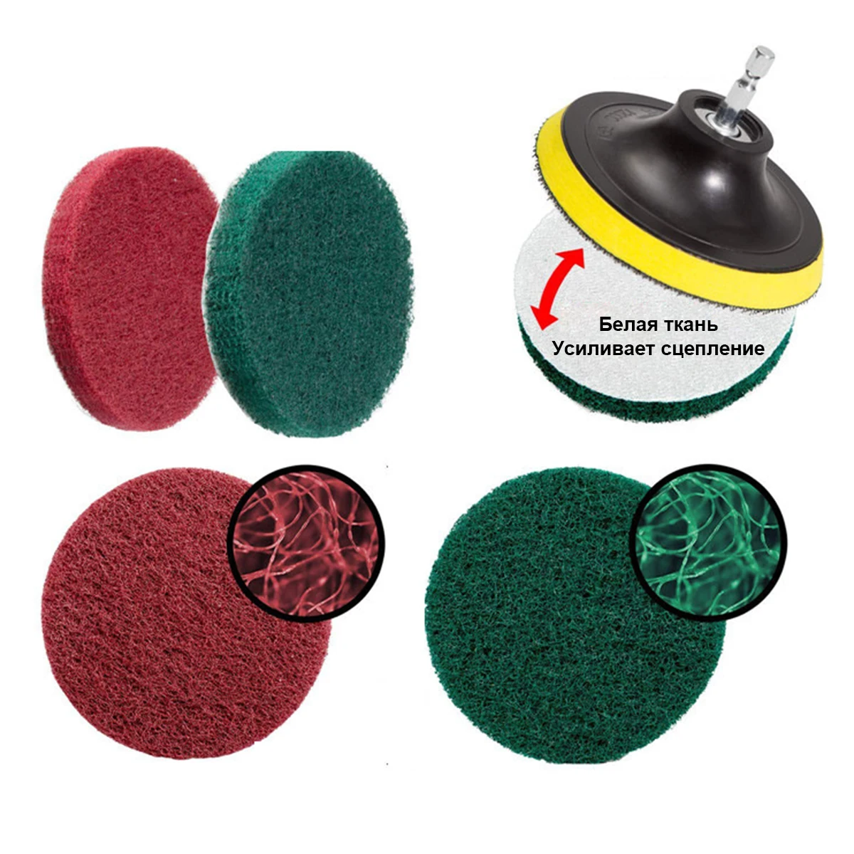 Electric Drill Brush Kit Electric Cleaning Brush Tool For  Car Tile Bathroom Brush Bathroom  Kitchen Plastic Scrubber Brushes