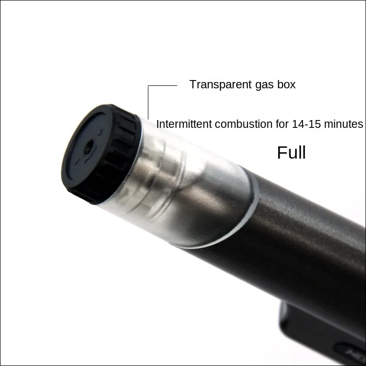 Baicheng windproof cigarette lighter portable creative direct punching gas cigarette lighter fire visible welding fire（NO GAS）