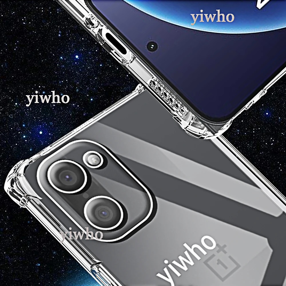 Premium Transparent Soft TPU Phone Case - Protective Clear Back Cover