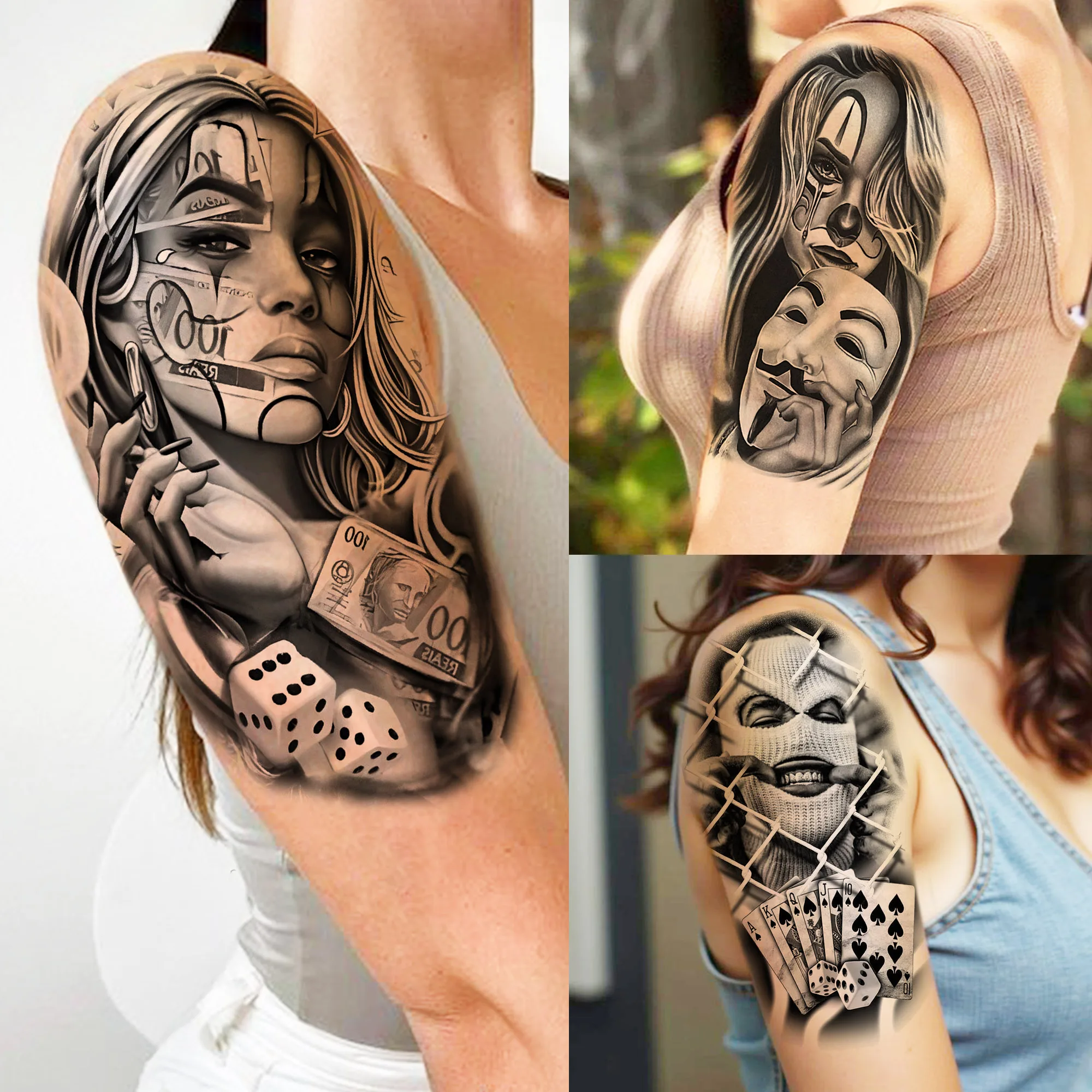 Laugh Now Cry Later Girl Drawing Tattoo: My Honest Experience with This  Bold, Water-Resistant Body, image size:2000x2000