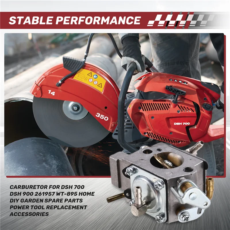 Produktbild von Perfekter Ersatzvergaser Für Hilti DSH 700 & DSH 900 – Passend Für OEM 261957, WT-895, WT-895-1 – Robust, Zuverlässig, Einfache Bolzenmontage