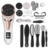 Rechargeable Electric Foot Rasp Electric Pedicure Foot Sander IPX7 Waterproof 2 Speeds To Eliminate Feet Dead Skin And Calluses 1
