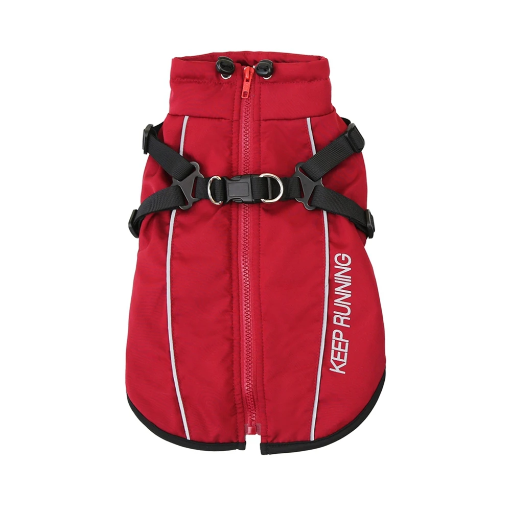 thumbnail image 1 of Chaqueta impermeable para perros, ropa cálida de invierno para mascotas, chaleco para clima frío, chaquetas de nieve para cachorros, para perros pequeños y medianos, para exteriores, 1 of 5