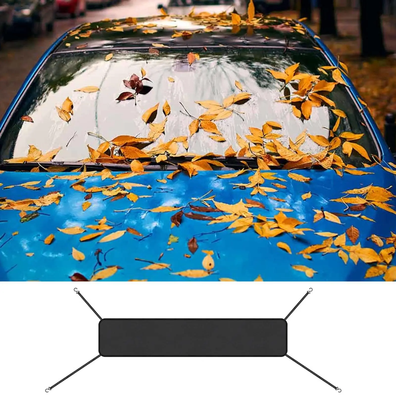 Car Windshield Cover Car Front Windshield Rain Cover Blocking Shade Waterproof Protector forTruck Leaves Automotive Vehicle Dust