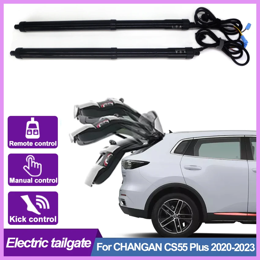 

Car Electric tailgate Smart Electric trunk drive Kick Sensor Car Accessori For CHANGAN CS55 Plus 2020-2023,Rear door power kit