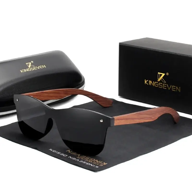 Polarized Sunglasses Natural Wooden For Men Women Vintage Classic Fashion Handmade Driving