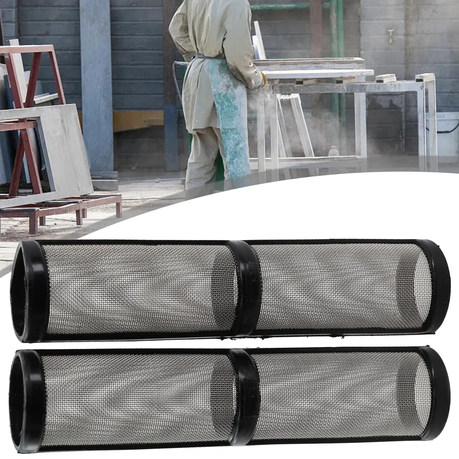 Фильтр для распылителя эффективное удаление мусора с 2 фильтрами для G390 G395 G495 G595 безвоздушный Электрический распылитель краски