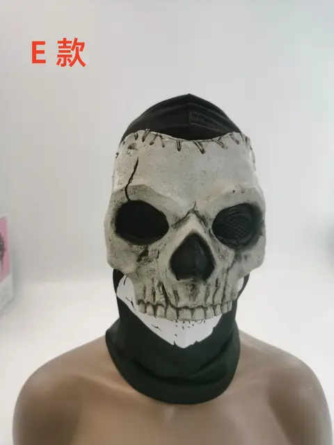 Wandamaga Ghost Mask MW2 Cosplay Costume Skull Full Face Mask : Clothing,  Shoes & Jewelry 