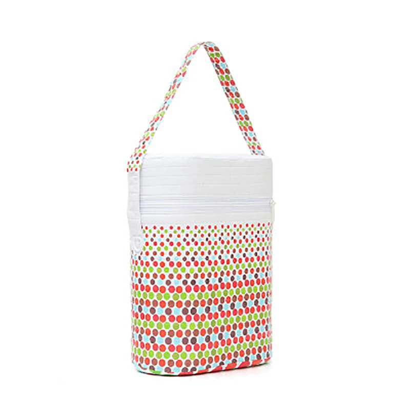 

Cute Cartoon Baby Bottle Bag Portable Baby Bottle Insulation Bags Mummy Handbag Milk Thermal Food Warm Bag Multicolor