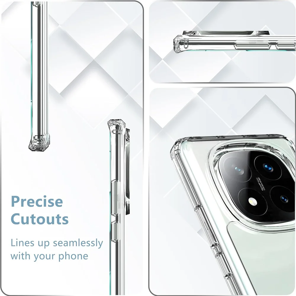 Clear TPU Shockproof Drop-Proof Case with Camera Protection