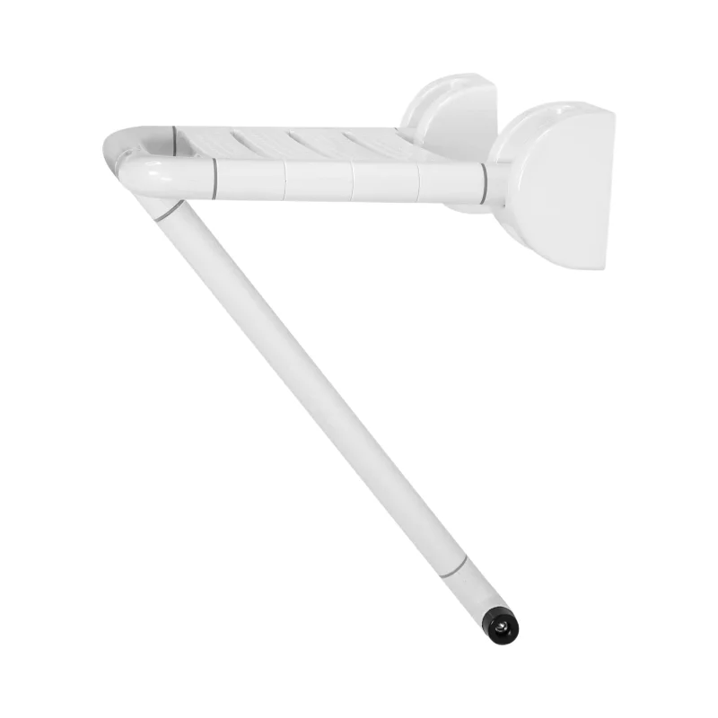 Manufacturer wall mounted shower chair folding shower seat ABS material shower stool seat for elderly 2