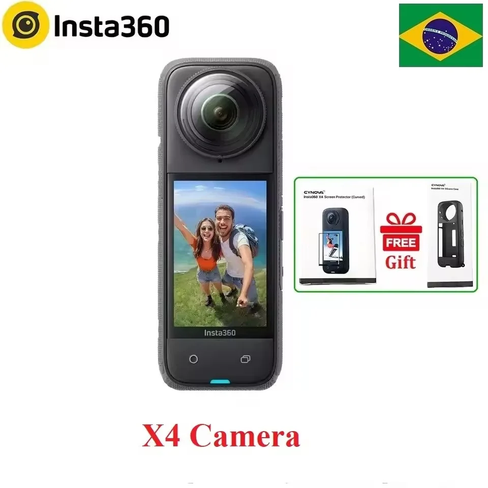 Insta360 X4 Action Camera 2290mAh Battery 8K Video 10M Waterproof FlowState Stabilization In Stock Digital Camera
