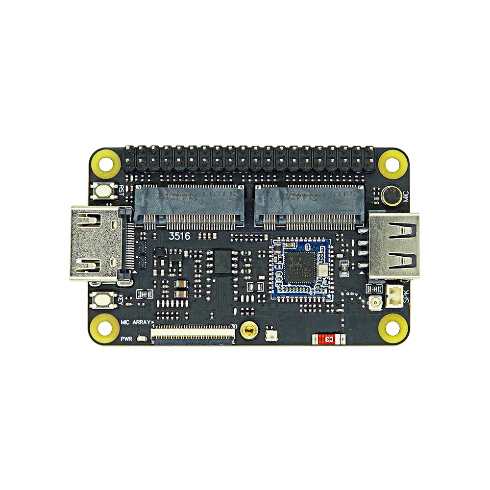 Sipeed Lichee rv Dock Allwinner d1 Placa de Desenvolvimento Risc-v Linux Starter Kit Quadro demonstração - Imagem 2