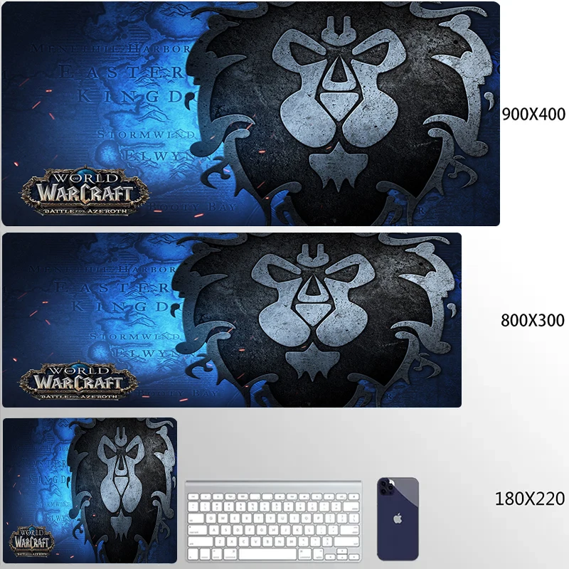 thumbnail image 1 of Alfombrilla de ratón World of Warcraft Sylvanas para Gamer HD XXL, nueva alfombrilla grande para ratón, alfombrillas de escritorio para PC, portátil, oficina, alfombrilla de goma Natural para ratón Ga, 1 of 5