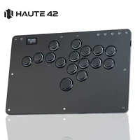 Haute42  Joystick Arcade Leverless Controller Hitbox Fightstick For PC/ Ps4 / ps5/Steam Fight Stick Arcade Hitbox Controller