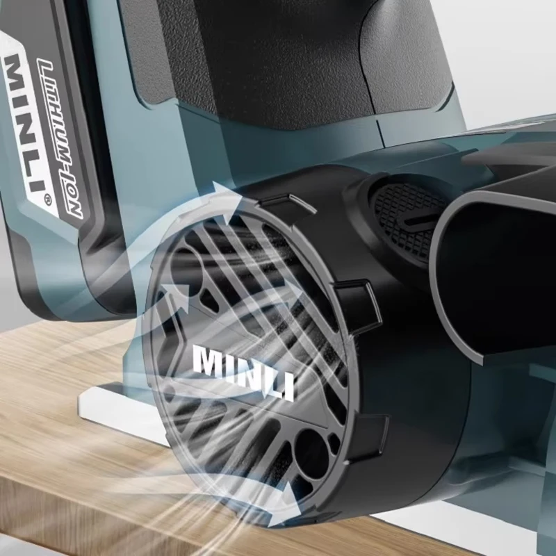 Portable Electric Planer Makita Battery Lithium Woodworking Planer Woodworking Machine Rechargeable 3