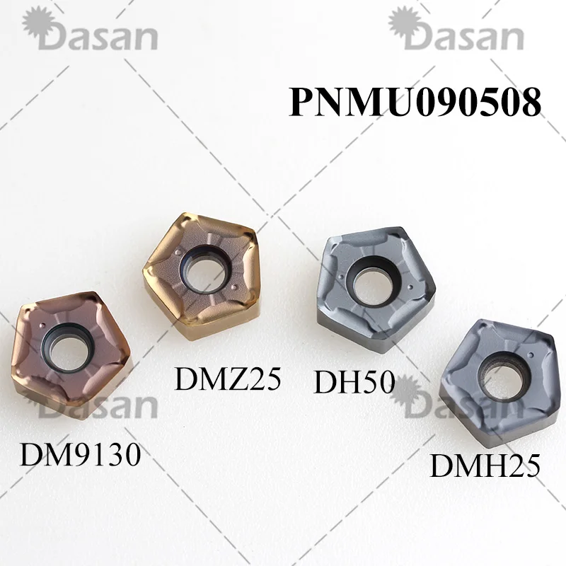 MFPN66 050R 063R 080R 4T 5T 6T CNC MFPN 밀링 커터 헤드 선반 기계 PNMU 고속 피드 밀링 인서트 PNMU090508