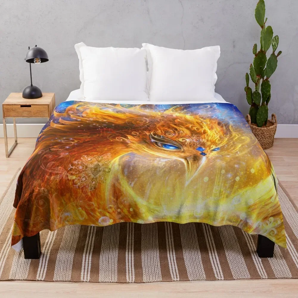 

Watch Me Rise Throw Blanket Luxury Thicken Soft Plaid Blankets