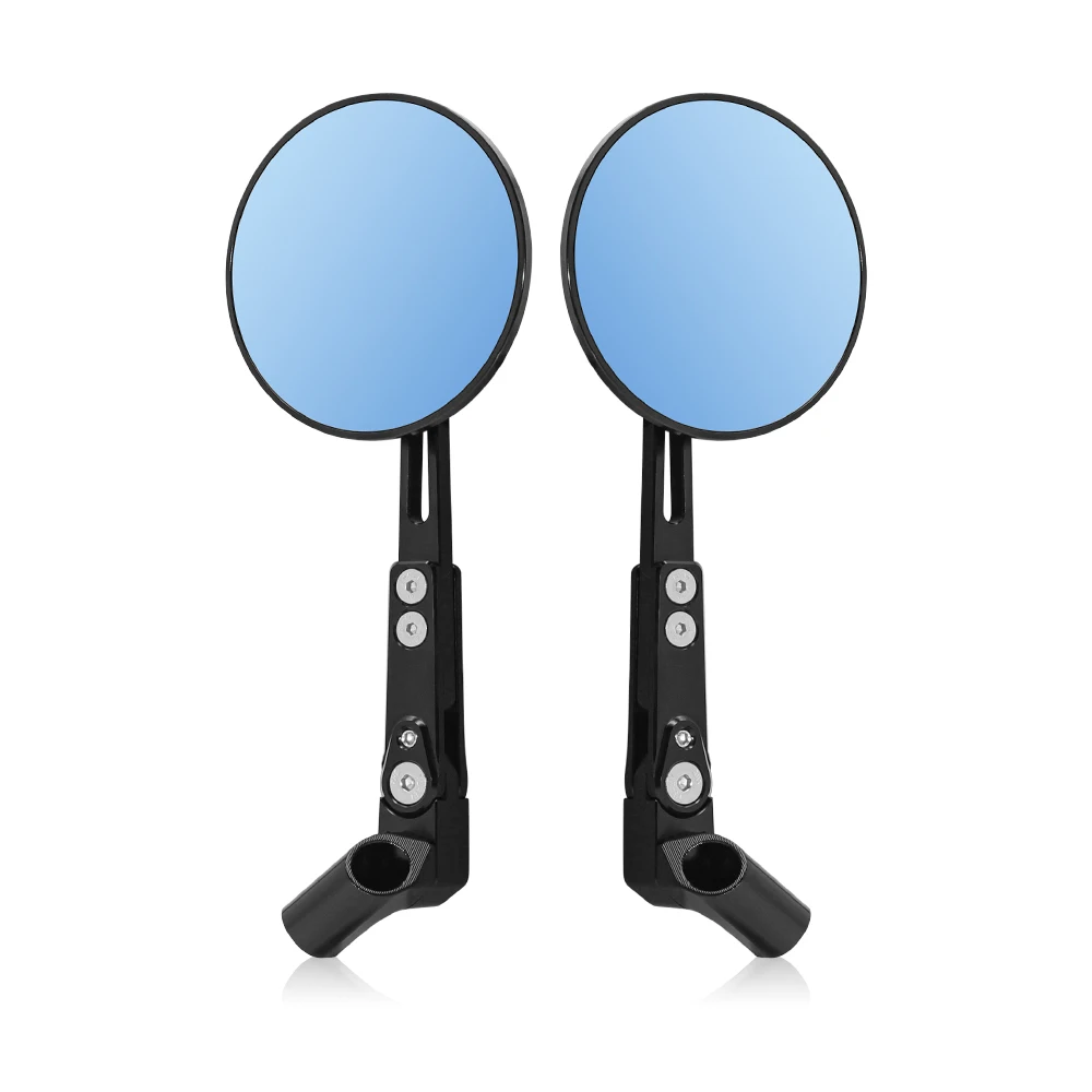 

Универсальные алюминиевые зеркала заднего вида для мотоцикла с ЧПУ, 7/8 дюйма, для Kawasaki, Yamaha, Honda, Suzuki, мотоциклетный чоппер