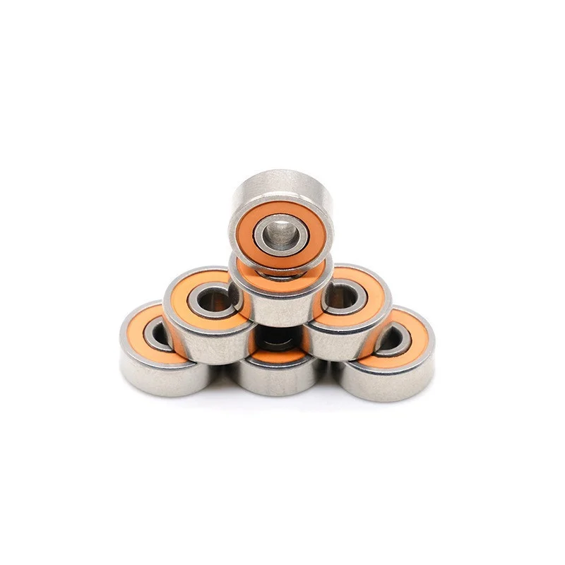 4X10X4mm SMR104 2OS CB ABEC7 10PCS Stainless steel Hybrid Ceramic Ball Bearing Fishing vessel Bearing ball bearings hybrid ceramic bearing