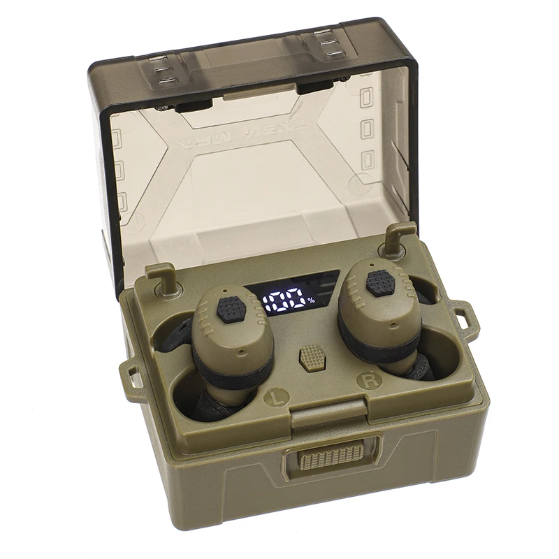 ARM NEXT E30 tactical headset electronic anti-noise earplugs noise-cancelling for shooting protection NRR27dB with Bluetooth electronic earmuffs tactical headset noise cancelling headphones